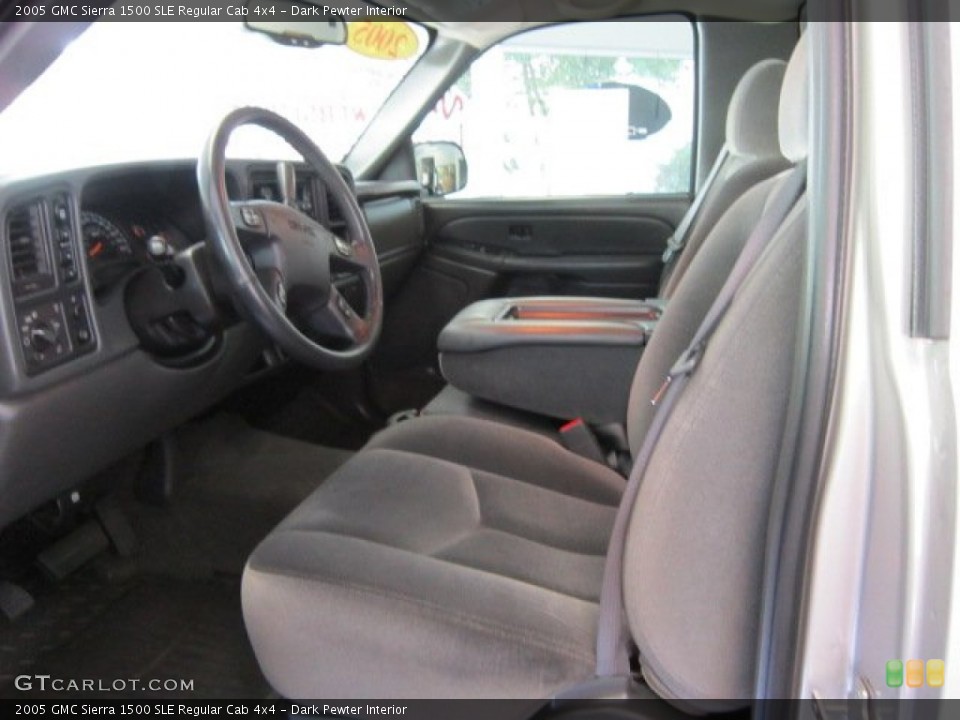 Dark Pewter Interior Photo for the 2005 GMC Sierra 1500 SLE Regular Cab 4x4 #51459459