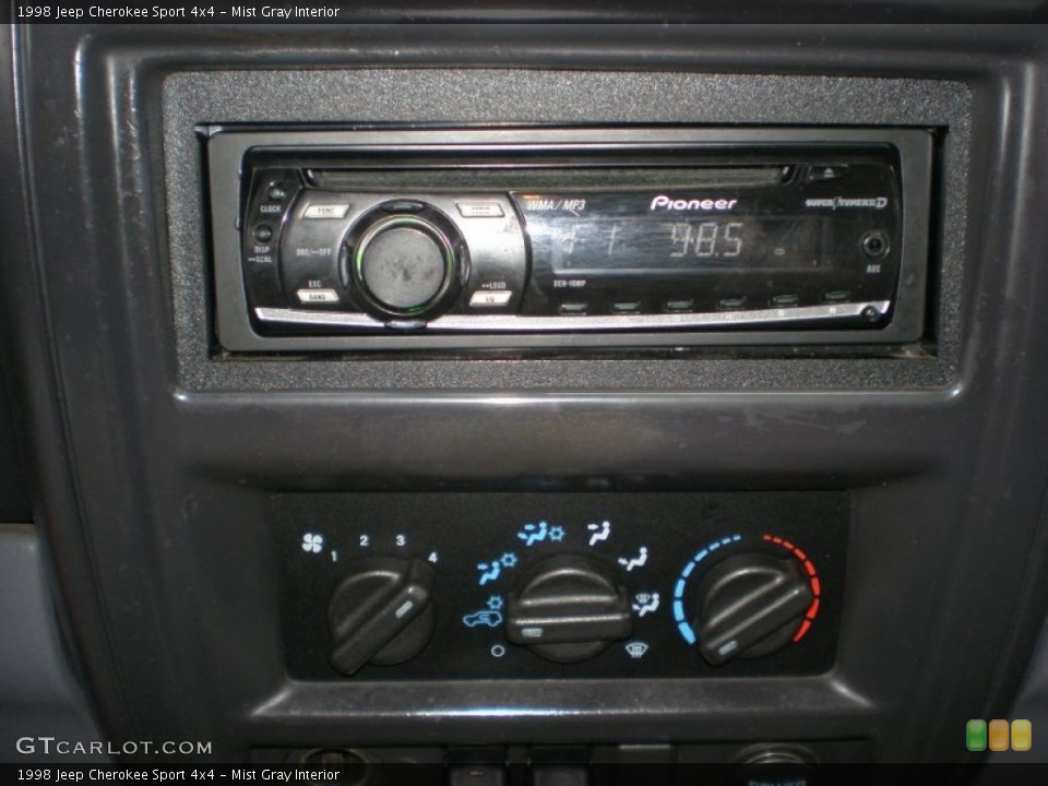 Mist Gray Interior Controls for the 1998 Jeep Cherokee Sport 4x4 #51460179