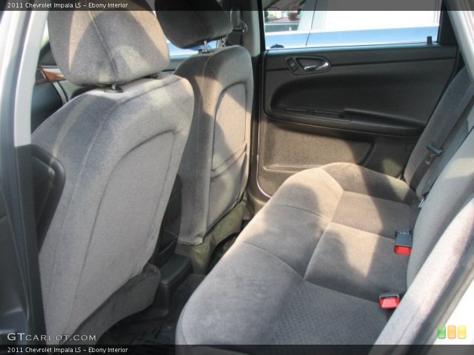 Ebony Interior Photo for the 2011 Chevrolet Impala LS #51462726