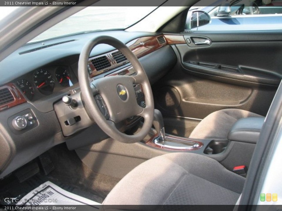 Ebony Interior Photo for the 2011 Chevrolet Impala LS #51462738