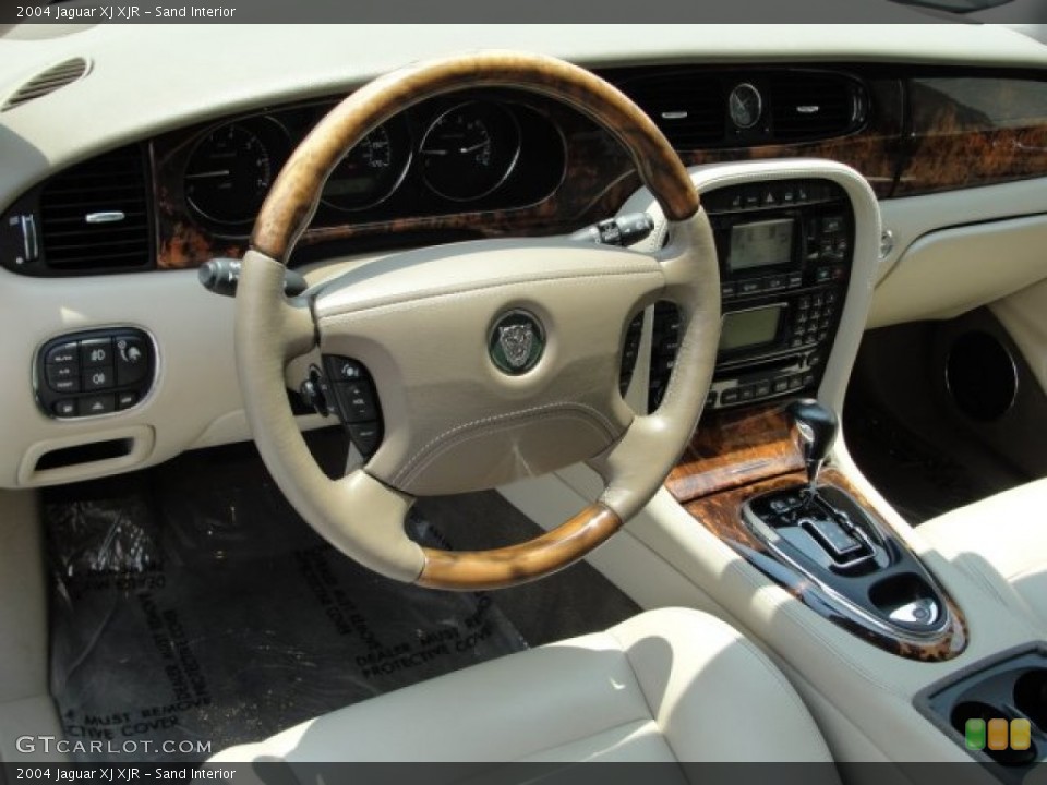 Sand Interior Dashboard for the 2004 Jaguar XJ XJR #51464664