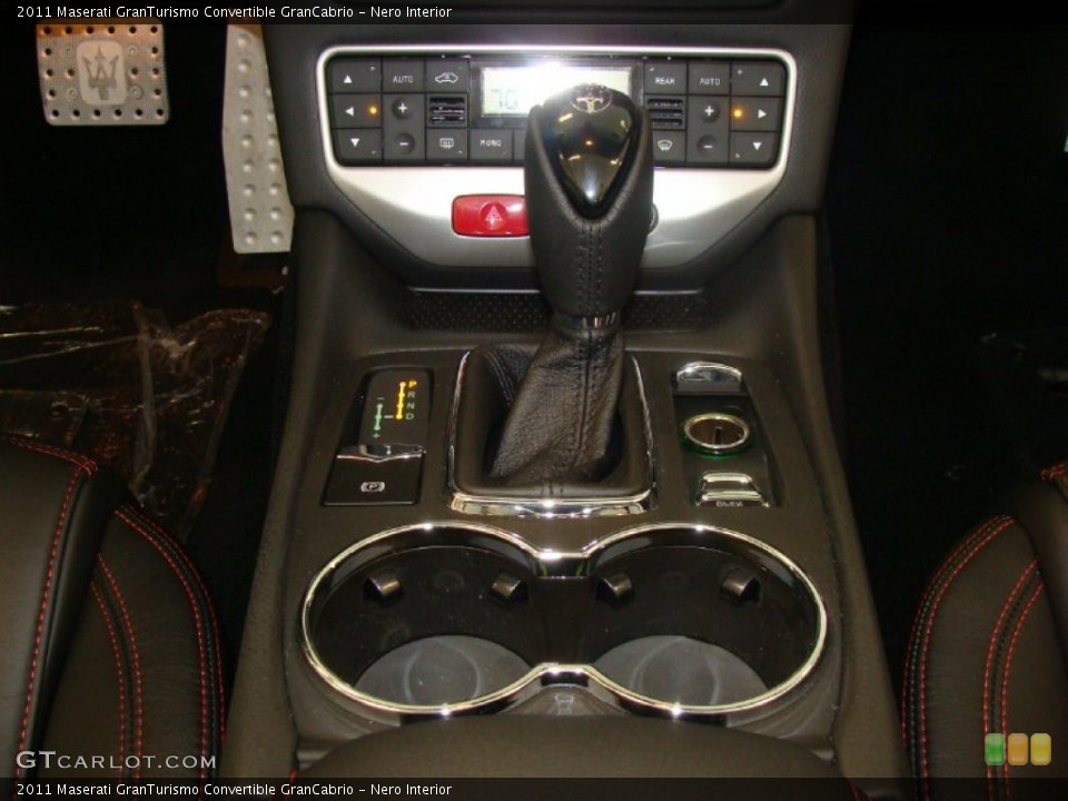 Nero Interior Transmission for the 2011 Maserati GranTurismo Convertible GranCabrio #51465408