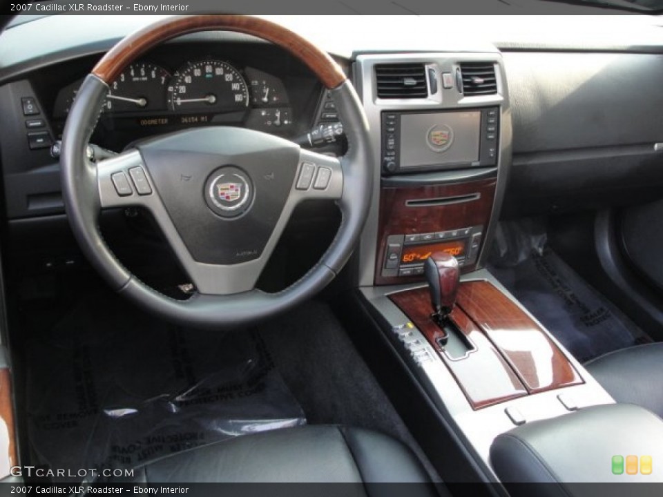 Ebony Interior Dashboard for the 2007 Cadillac XLR Roadster #51465558