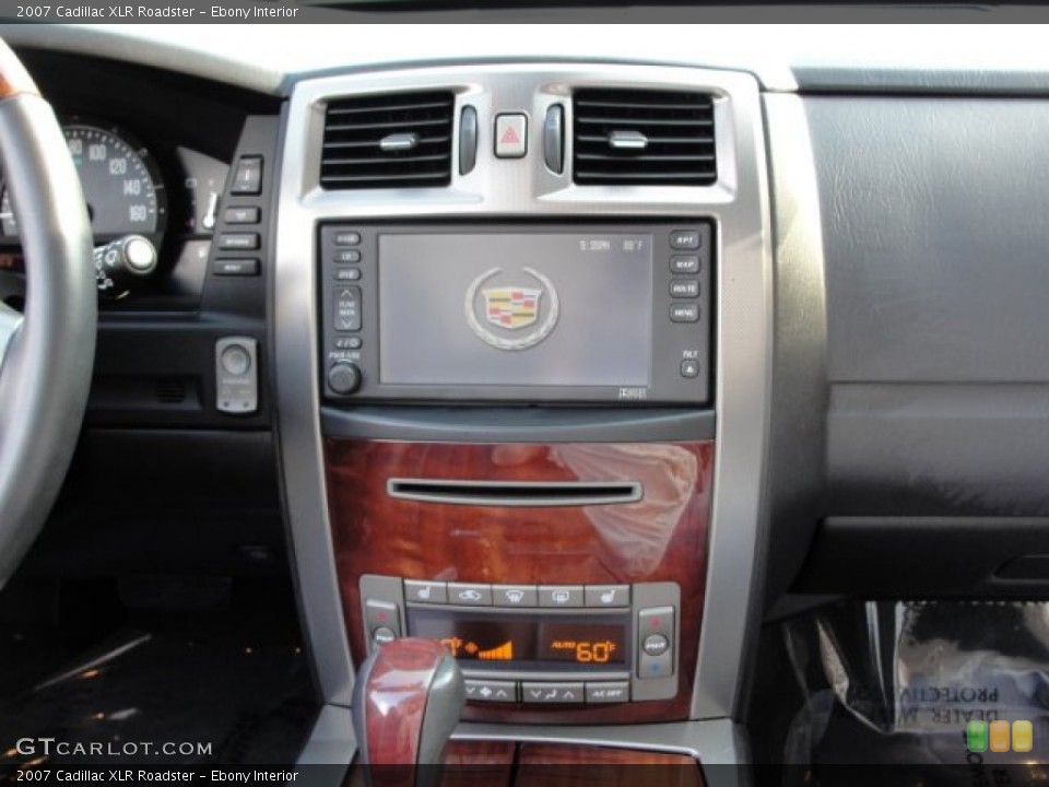 Ebony Interior Controls for the 2007 Cadillac XLR Roadster #51465585