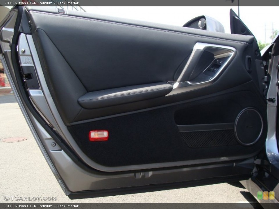 Black Interior Door Panel for the 2010 Nissan GT-R Premium #51465849