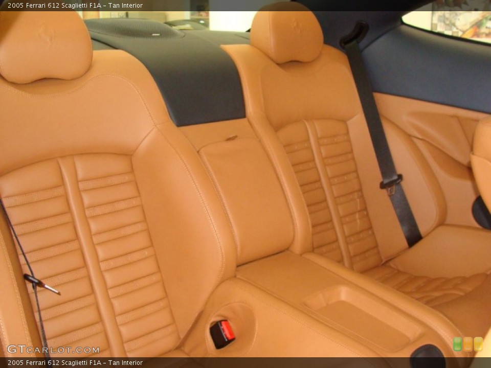 Tan Interior Photo for the 2005 Ferrari 612 Scaglietti F1A #51466326