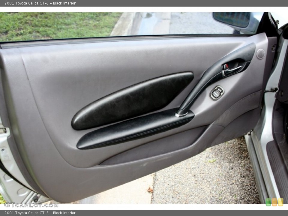 Black Interior Door Panel for the 2001 Toyota Celica GT-S #51466380