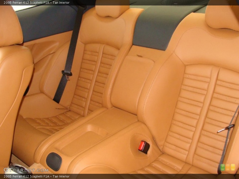 Tan Interior Photo for the 2005 Ferrari 612 Scaglietti F1A #51466383