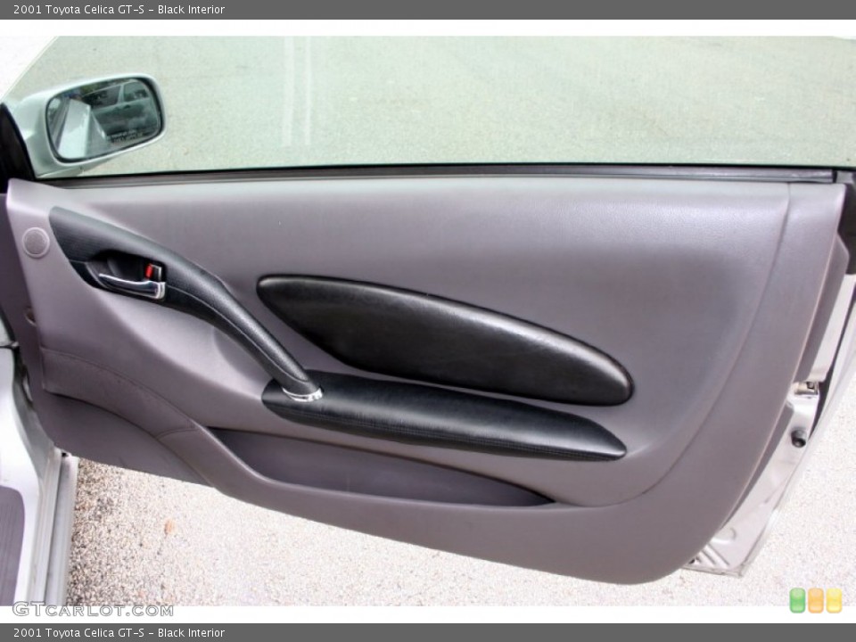 Black Interior Door Panel for the 2001 Toyota Celica GT-S #51466392