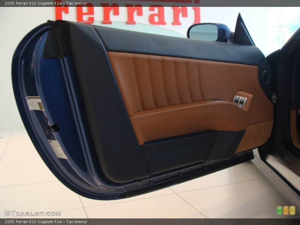 Tan Interior Door Panel for the 2005 Ferrari 612 Scaglietti F1A #51466422