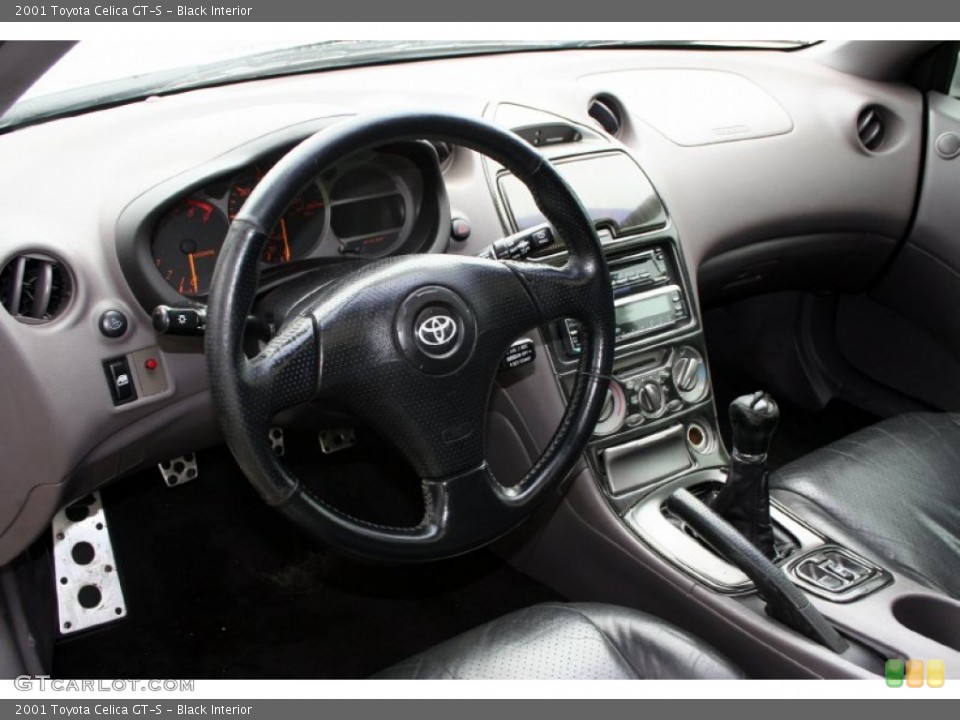 Black Interior Dashboard for the 2001 Toyota Celica GT-S #51466728