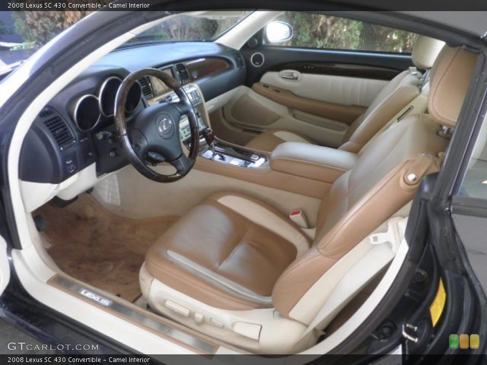 Camel Interior Photo for the 2008 Lexus SC 430 Convertible #51467973