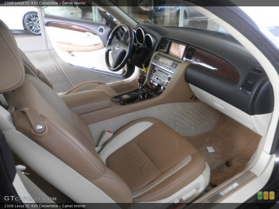 Camel Interior Photo for the 2008 Lexus SC 430 Convertible #51467982