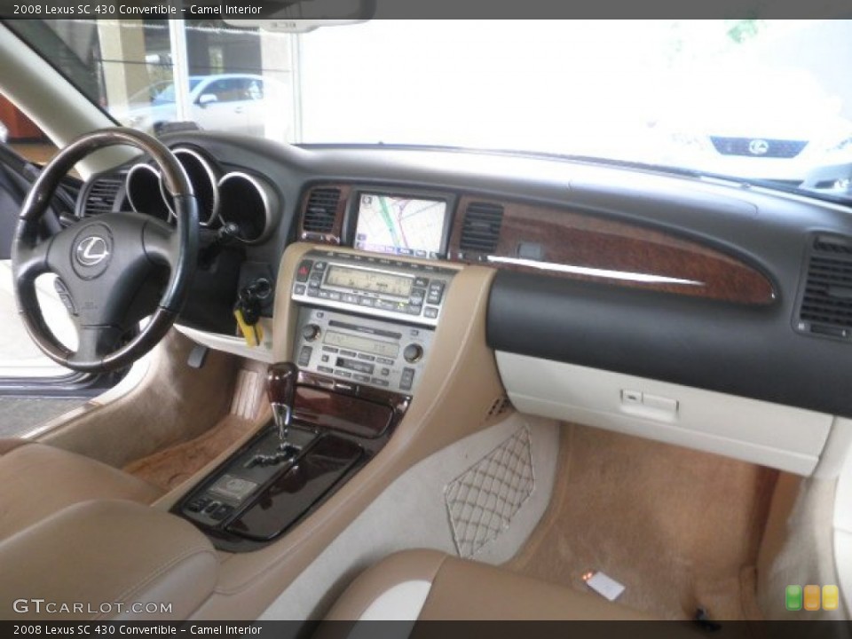 Camel Interior Dashboard for the 2008 Lexus SC 430 Convertible #51467994