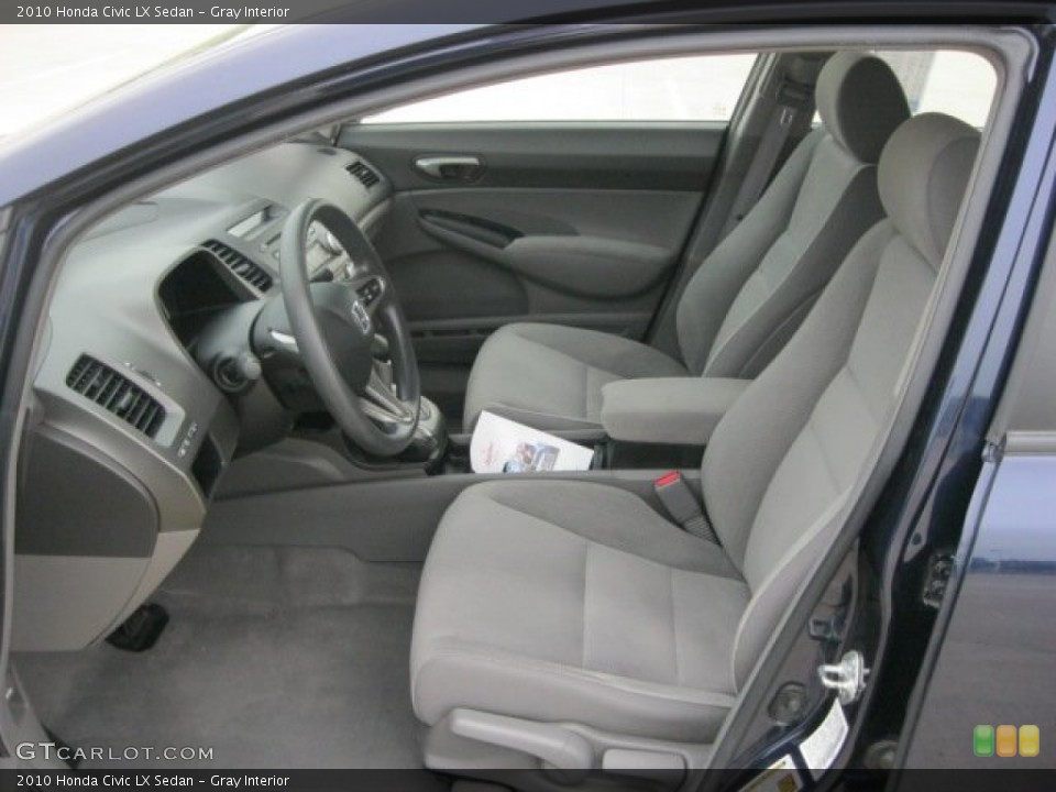 Gray Interior Photo for the 2010 Honda Civic LX Sedan #51468504