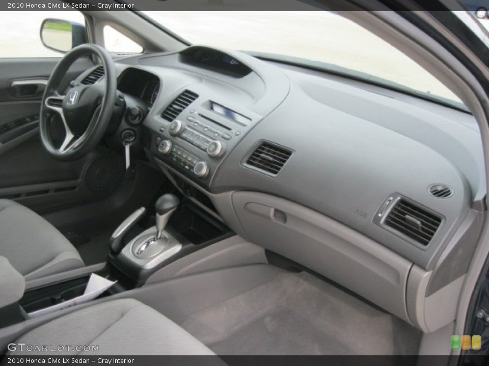 Gray Interior Dashboard for the 2010 Honda Civic LX Sedan #51468651