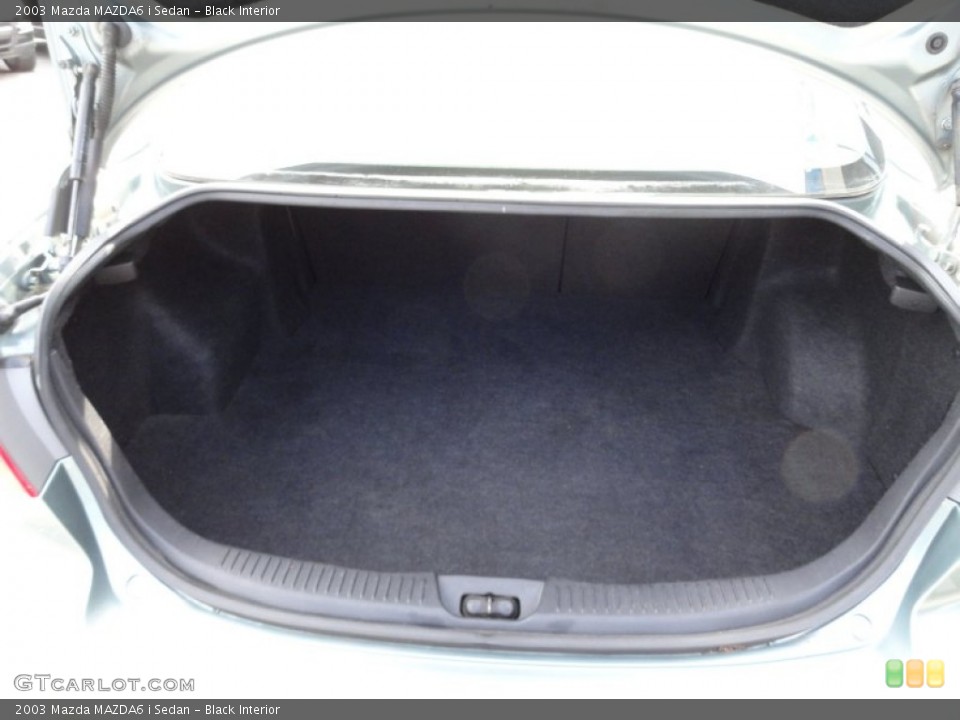 Black Interior Trunk for the 2003 Mazda MAZDA6 i Sedan #51471264