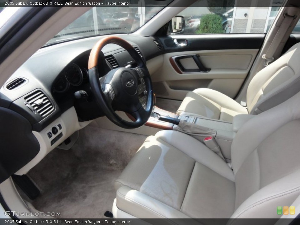 Taupe Interior Photo for the 2005 Subaru Outback 3.0 R L.L. Bean Edition Wagon #51471960
