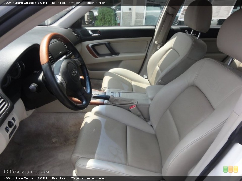 Taupe Interior Photo for the 2005 Subaru Outback 3.0 R L.L. Bean Edition Wagon #51471966