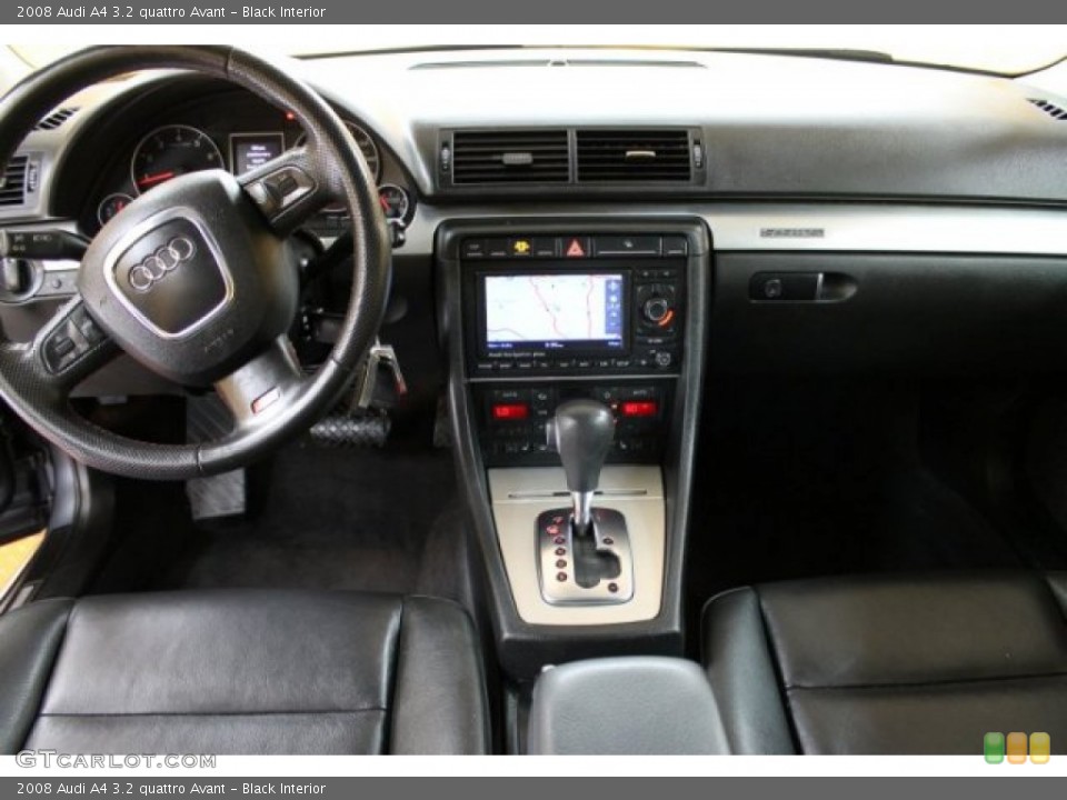 Black Interior Dashboard for the 2008 Audi A4 3.2 quattro Avant #51477657