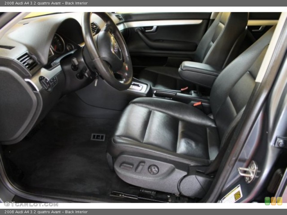 Black Interior Photo for the 2008 Audi A4 3.2 quattro Avant #51477675