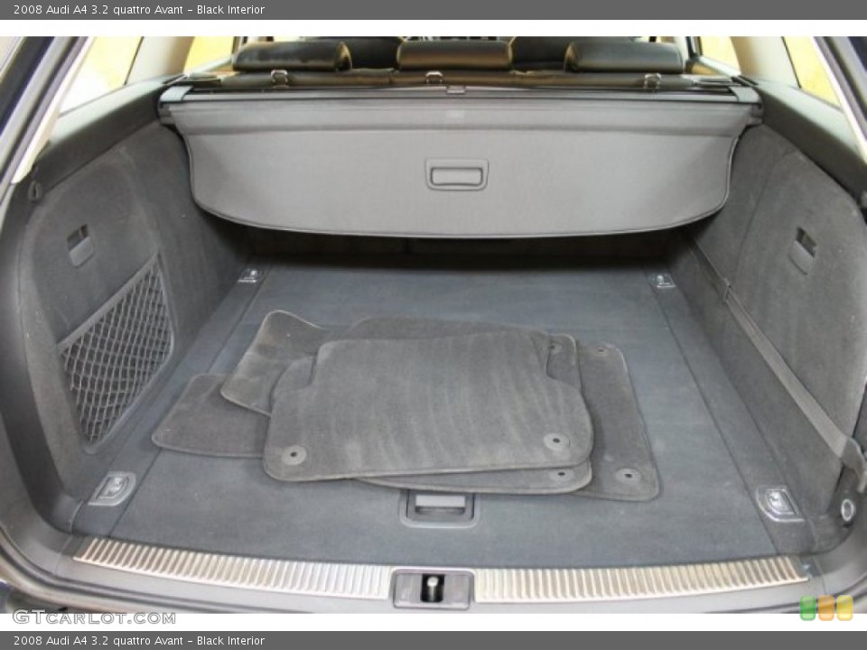 Black Interior Trunk for the 2008 Audi A4 3.2 quattro Avant #51477684