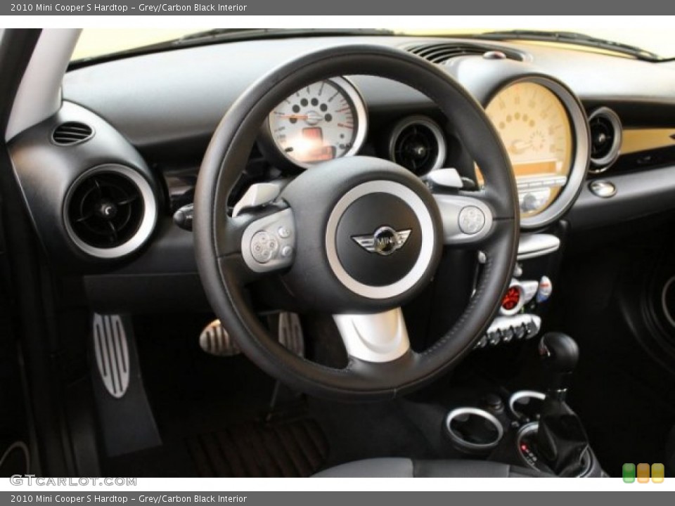 Grey/Carbon Black Interior Dashboard for the 2010 Mini Cooper S Hardtop #51478104