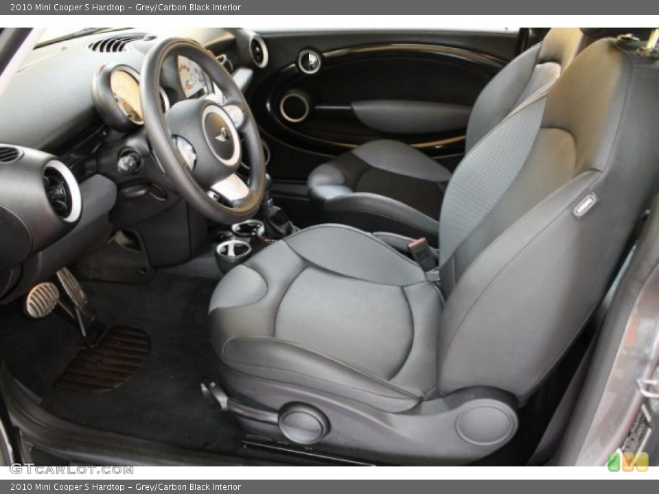 Grey/Carbon Black Interior Photo for the 2010 Mini Cooper S Hardtop #51478125