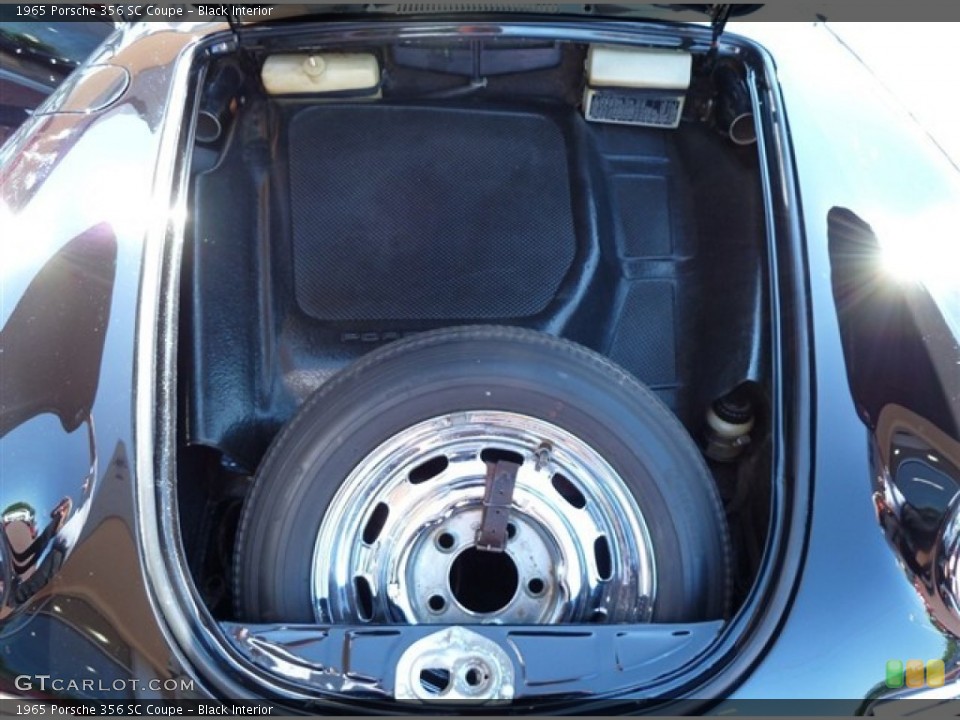 Black Interior Trunk for the 1965 Porsche 356 SC Coupe #51479800