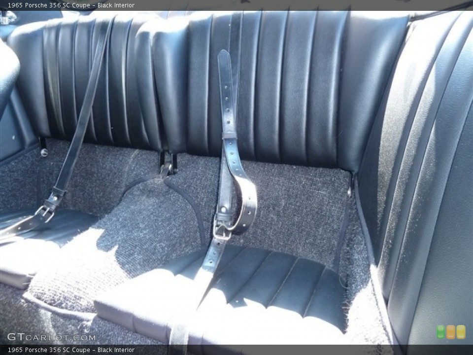 Black Interior Photo for the 1965 Porsche 356 SC Coupe #51479947