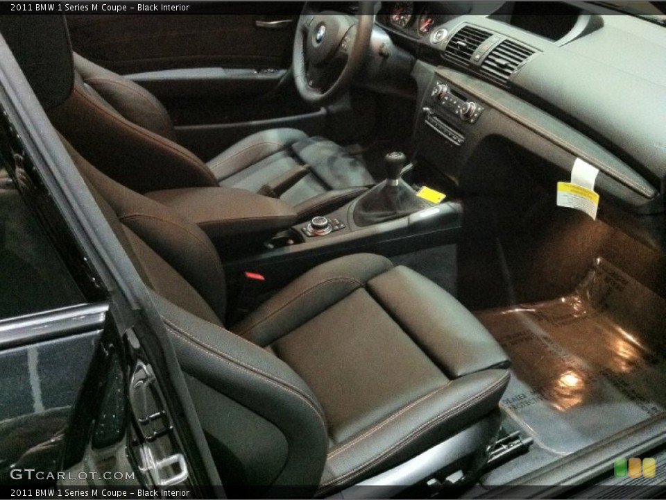 Black Interior Photo for the 2011 BMW 1 Series M Coupe #51480154