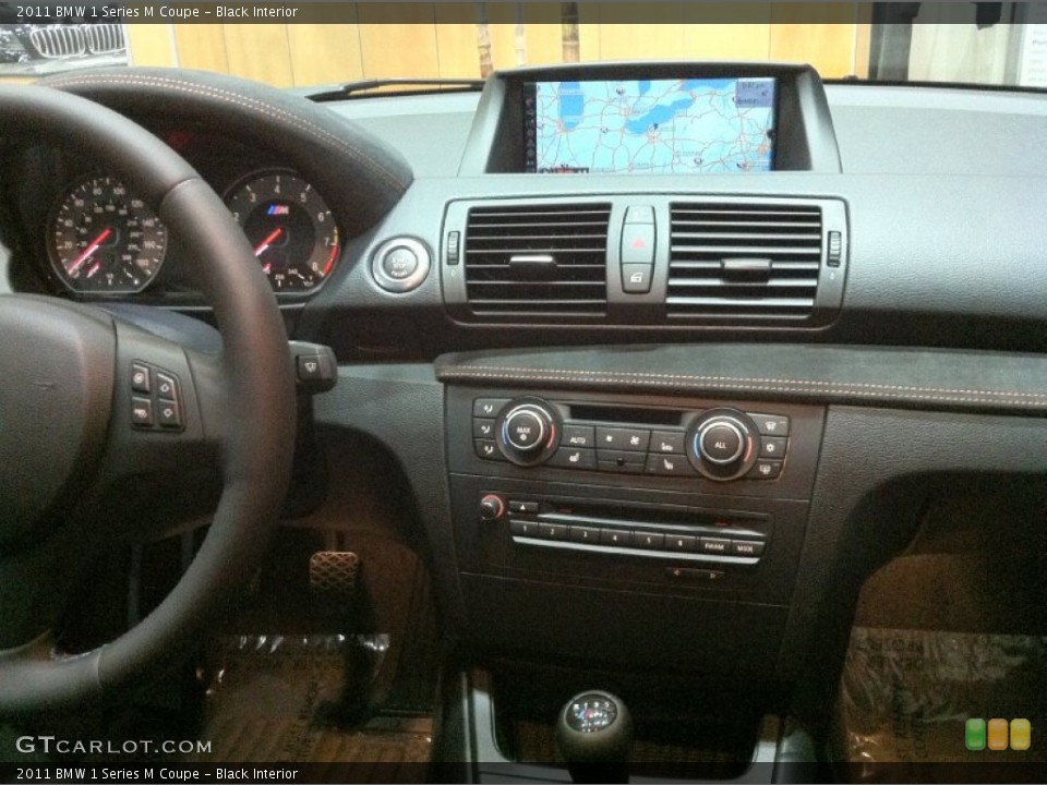 Black Interior Dashboard for the 2011 BMW 1 Series M Coupe #51480214