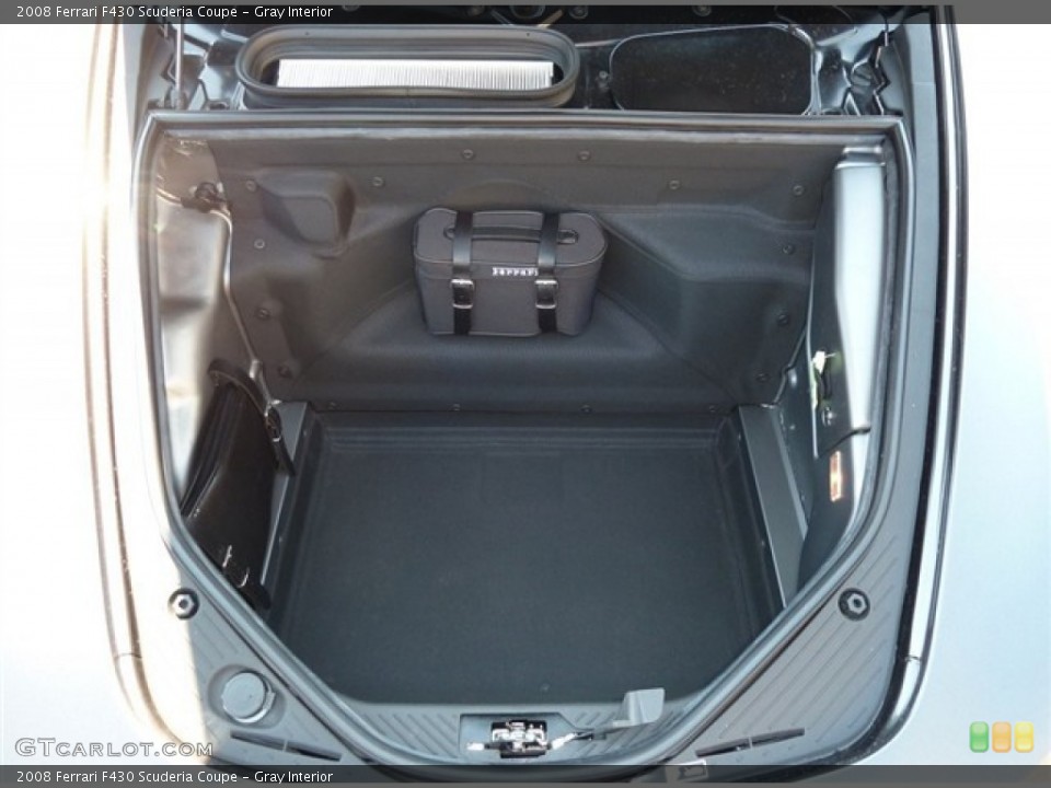 Gray Interior Trunk for the 2008 Ferrari F430 Scuderia Coupe #51480496