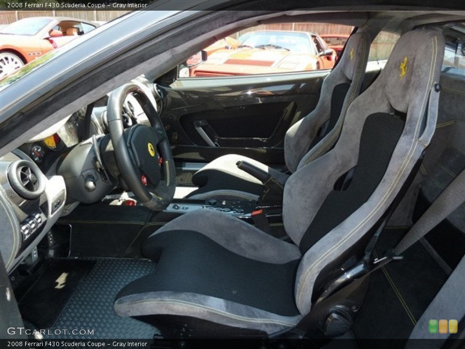 Gray Interior Photo for the 2008 Ferrari F430 Scuderia Coupe #51480631