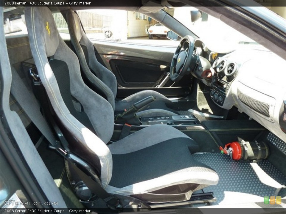 Gray Interior Photo for the 2008 Ferrari F430 Scuderia Coupe #51480751