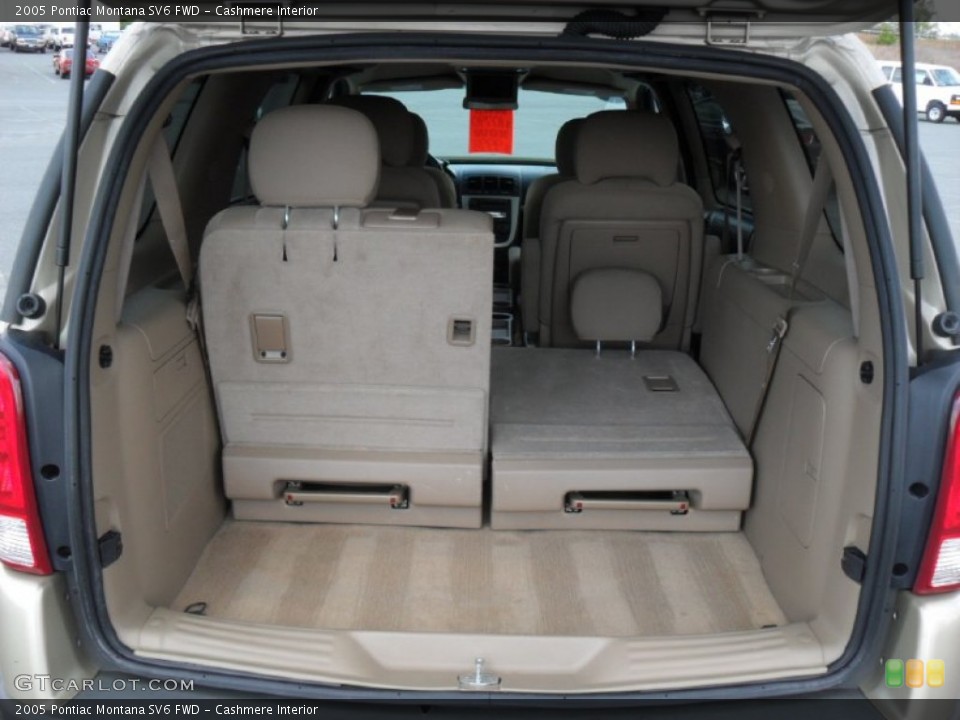 Cashmere Interior Trunk for the 2005 Pontiac Montana SV6 FWD #51481084
