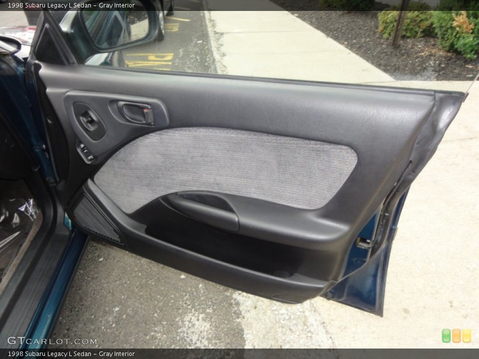 Gray Interior Door Panel for the 1998 Subaru Legacy L Sedan #51481644
