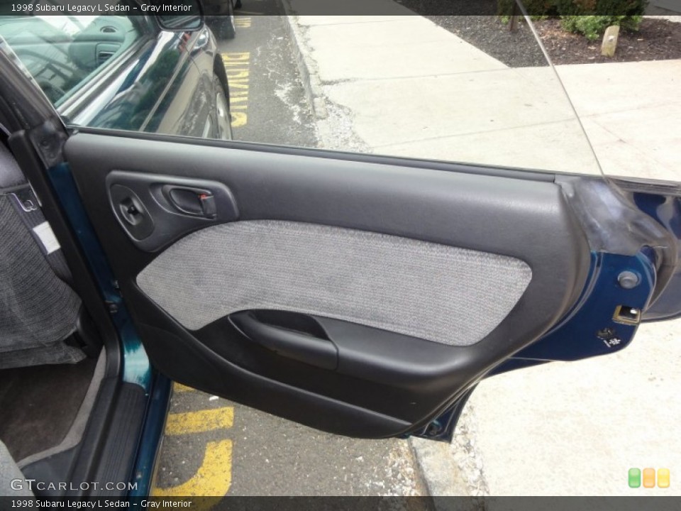 Gray Interior Door Panel for the 1998 Subaru Legacy L Sedan #51481657