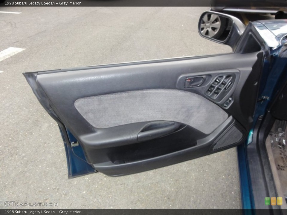 Gray Interior Door Panel for the 1998 Subaru Legacy L Sedan #51481687