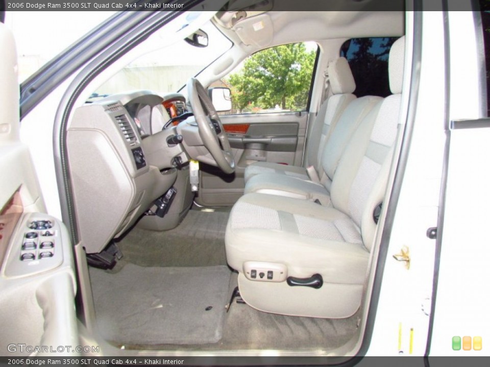 Khaki Interior Photo for the 2006 Dodge Ram 3500 SLT Quad Cab 4x4 #51482884