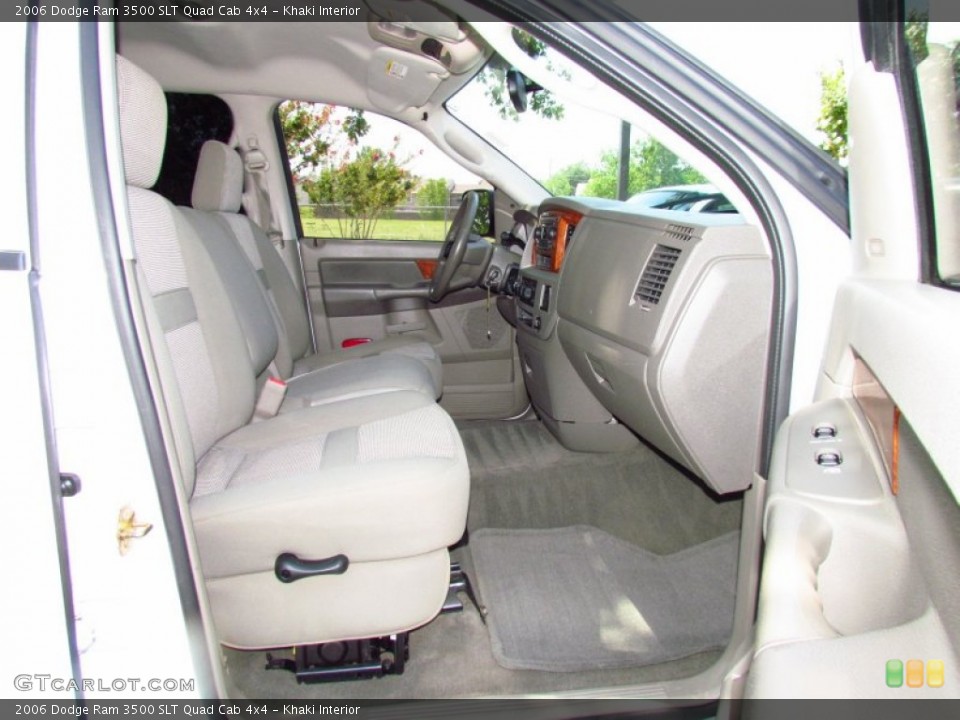 Khaki Interior Photo for the 2006 Dodge Ram 3500 SLT Quad Cab 4x4 #51482902