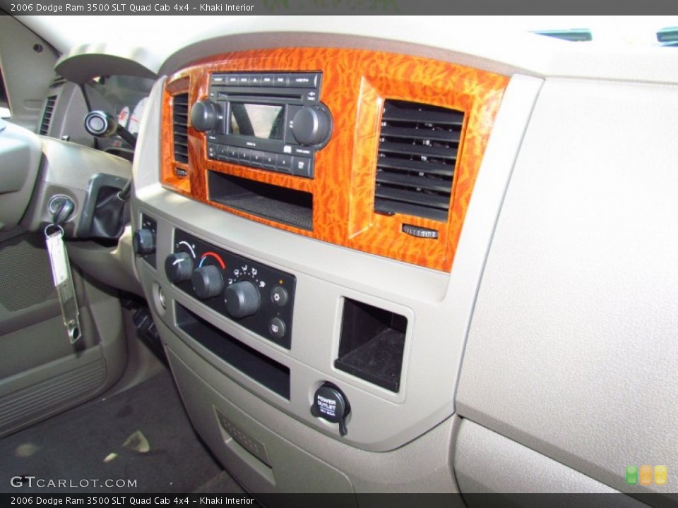 Khaki Interior Controls for the 2006 Dodge Ram 3500 SLT Quad Cab 4x4 #51482989