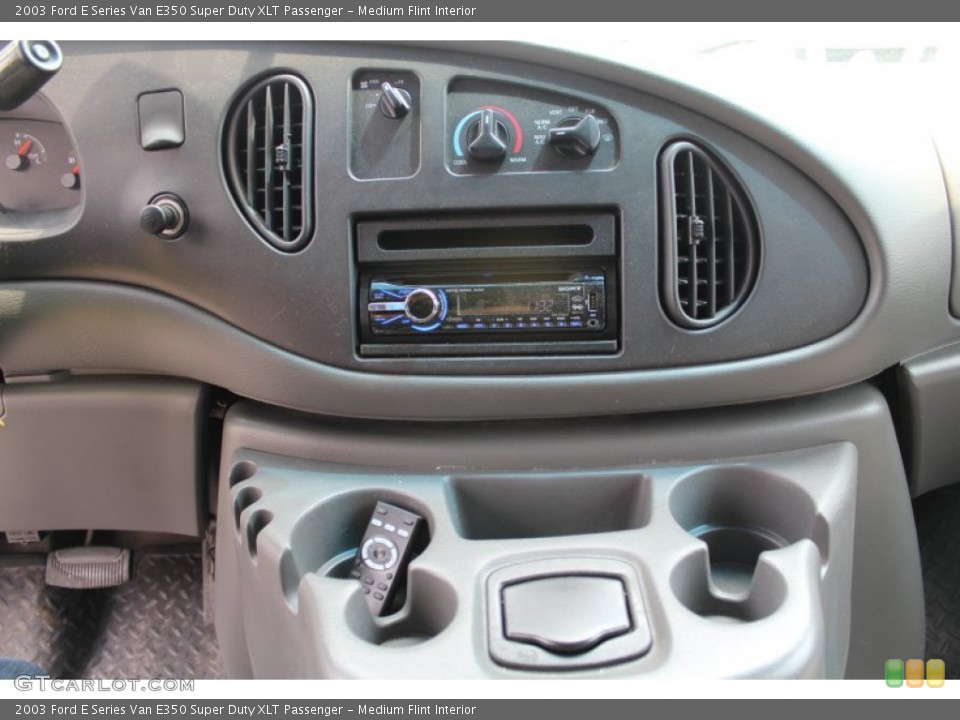 Medium Flint Interior Controls for the 2003 Ford E Series Van E350 Super Duty XLT Passenger #51482995