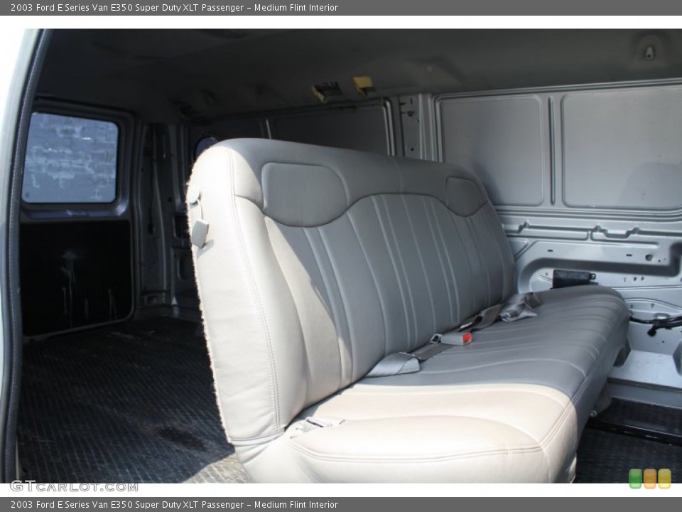Medium Flint Interior Photo for the 2003 Ford E Series Van E350 Super Duty XLT Passenger #51483010