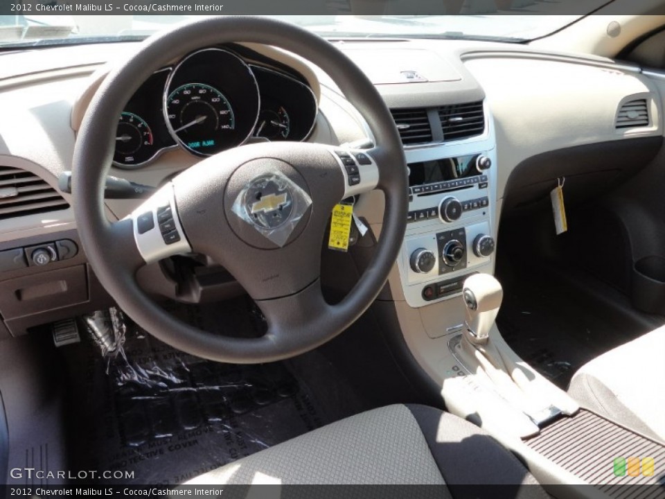 Cocoa/Cashmere Interior Dashboard for the 2012 Chevrolet Malibu LS #51486094