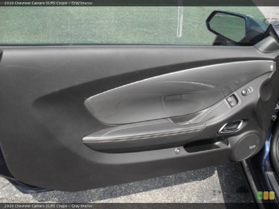 Gray Interior Door Panel for the 2010 Chevrolet Camaro SS/RS Coupe #51486988