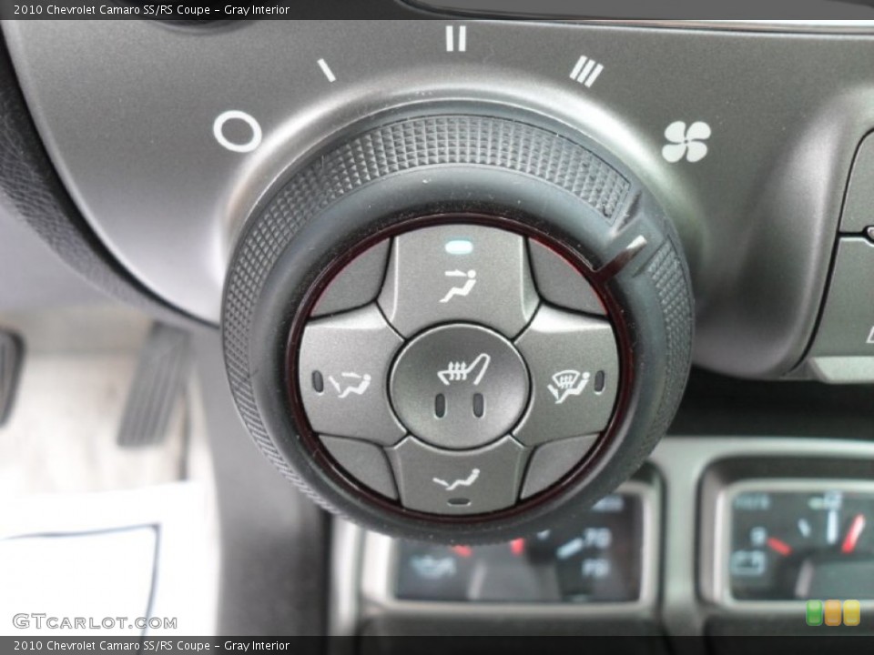 Gray Interior Controls for the 2010 Chevrolet Camaro SS/RS Coupe #51487060