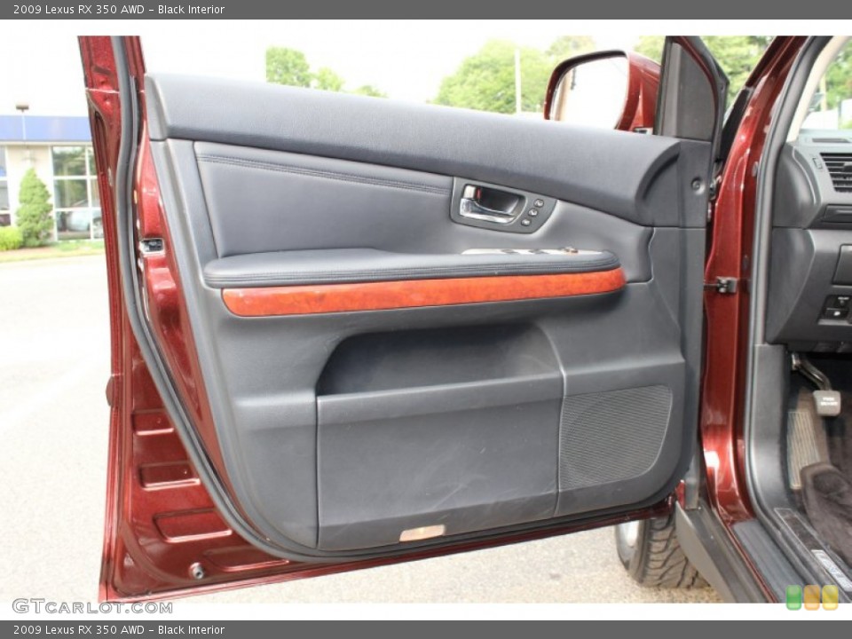 Black Interior Door Panel for the 2009 Lexus RX 350 AWD #51487957