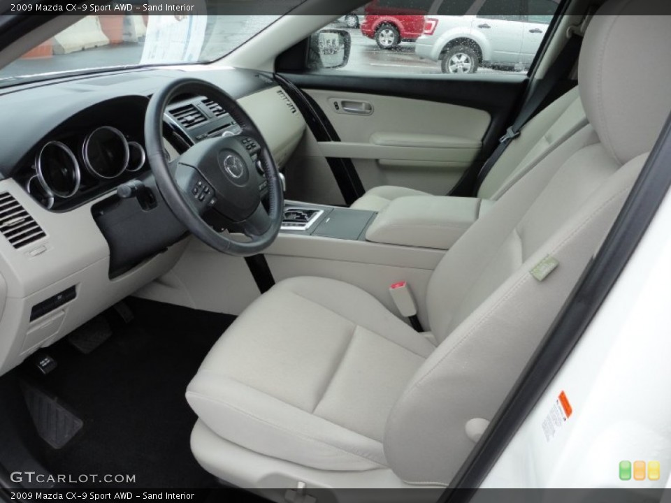 Sand Interior Photo for the 2009 Mazda CX-9 Sport AWD #51488150
