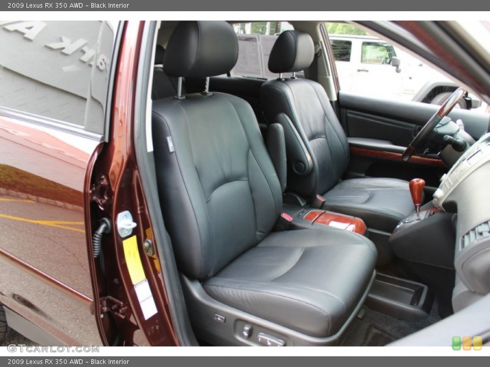 Black Interior Photo for the 2009 Lexus RX 350 AWD #51488227